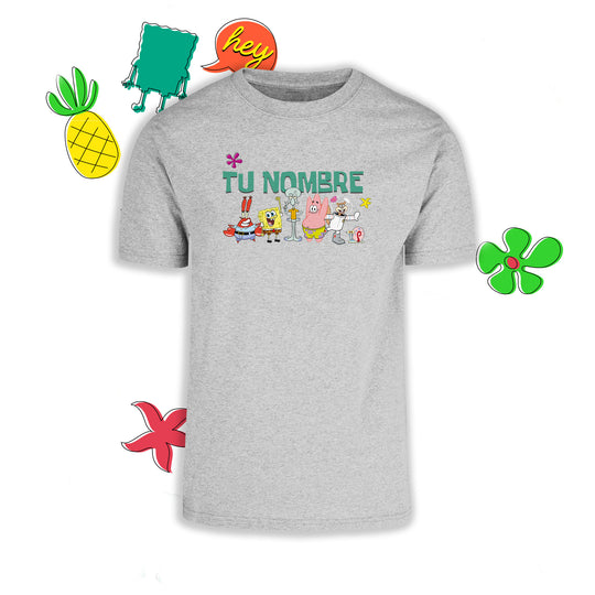 Playera Bob Esponja - HAHAHA (Personalizado)