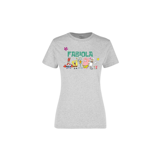 Playera de Mujer Bob Esponja - HAHAHA (Personalizado)