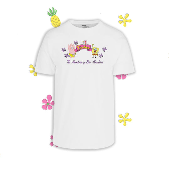 Playera Bob Esponja - Besties (Personalizado)